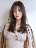 ☆ホワイトグレージュミニウルフデジタルパーマチェリーブラウン