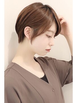 アイ(I.) 【 Ｉ. 】30代からのナチュラル前下がりショートボブ　川口