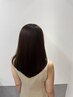 【1日で美髪に】カット+美髪縮毛矯正+カラー+プレミアムトリートメント