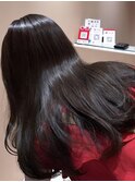 透け感のあるolive color