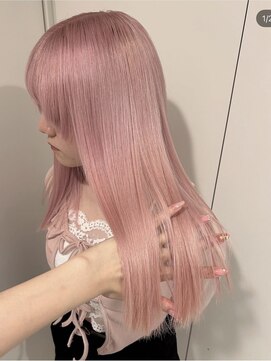 ペレ 梅田(PELE) くびれヘア/アプリコットオレンジ/夏のヘアアレンジ/梅田