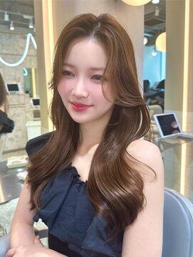 シーシンジュク 新宿南口(Sea shinjuku) 大人ガーリー×ダークアッシュ[似合わせカット/ミディアム]