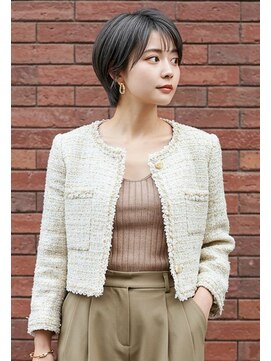 フルショウ 小牧(FURUSHO) アッシュブロンド/チャコールグレー/ハンサムショート