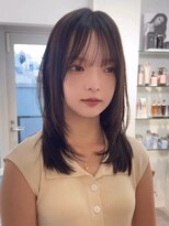 ロンドアンメゾン 原宿(Lond un Maison.)&nbsp;暗めカラー/グランマッシュ/デザインカラー/レイヤーカット/原宿