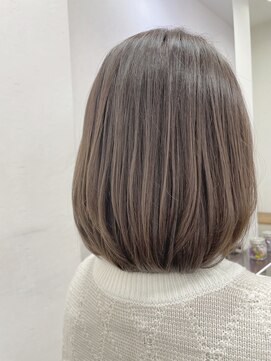 髪質改善/アッシュカラー/ベージュカラー/ボブ/上尾美容室