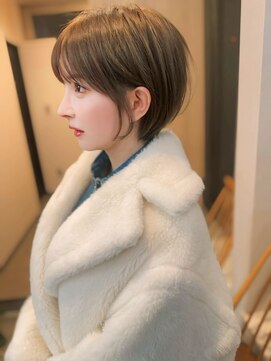 大人ガーリー/ミニボブレイヤー/ミディアムレイヤーカット/仙台