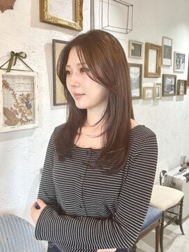 大人可愛いロングスタイル