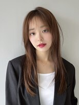 シティーバイローウェ 表参道(City/louwe)&nbsp;ハイレイヤー×ベージュブラウン