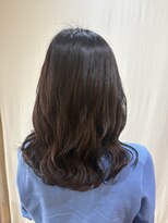 ココカラヘアー ニコ(cococara hair nico)&nbsp;コテ風パーマ/ニュアンスパーマ/オリーブカラー