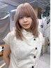 似合わせカット＋ケアブリーチ＋透明感カラー ￥24200→19360〈平塚〉