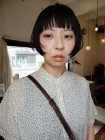 デンヘアデザイン(DEN hair design)&nbsp;リップ。ミニボブ