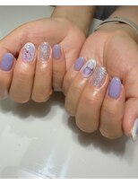 ルパルファン(Le parfum) 紫陽花ネイル