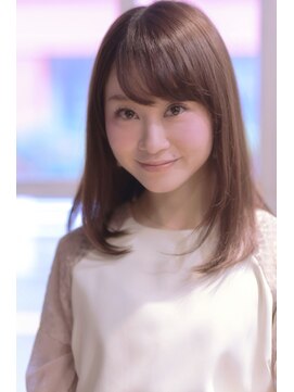 アムール 二子玉川(Amour) 結局やっぱりストレートだよね。/ヌーディベージュ/モカブラウン