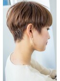 ハンサムショート×デザインカラー