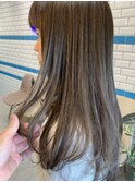 【新宿】ことりベージュ毛先パーマグレージュ