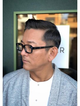 バーバーバー ナカノ(BARBER BAR NAKANO) 50代メンズ　アーバンショートスタイル