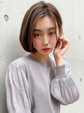 アフロート エル 錦糸町(AFLOAT L) 大人かわいい/モテ髪/アッシュ/フェザーバング/クールショート