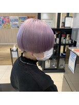 ミューズ 新浦安店(HAIR&NAIL MUSE) 圧倒的艶髪/ハイトーンカラー/ペールブルーラベンダー