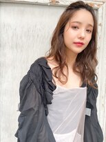 LIBERTE銀座　ユル巻き×ピンクブラウン