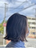 切りっぱなしボブ
