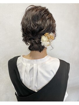 フィオーレ ヘアデザイン(FIORE hair design) シニヨン 卒業式 着物ヘア
