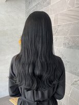 ジル アンク(Jill ankh)&nbsp;《Jill ankh姫路駅前》赤みゼロ　ブルーグレー　暗髪スタイル