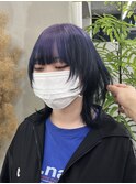 【GEEKS渋谷】ルーツカラー/春カラー/ウルフカット/ラベンダー