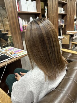 ラフ(LAFF) #ショコラアッシュ#ヘルシースタイル#ふんわりカール