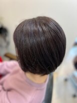 ヘアーカルチャー 小倉台店 HAIR CULTURE&nbsp;ショートヘアグレイカラー丸みボブショートボブ