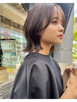 ジエクト カナウ(The Ect canow)&nbsp;ミディアム20代30代小顔ヘアくびれヘア韓国風ニュアンスカラー
