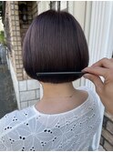 表参道roijir　ミニボブ×バイオレットアッシュ