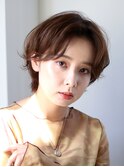 【Luff銀座 轟】ふんわりガーリーショートボブ