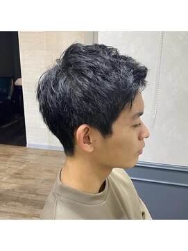 カミケン 清明店(kamiken.) 刈り上げなしナチュラル爽やかアップバング【カミケン清明店】