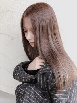 グロス(gloss) 箕面豊中髪質改善シースルーバング艶髪ストレート