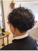 【Men's マッシュ×パーマ】蕨/川口/髪質改善/ヘッドスパ/メンズ