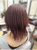 ワインレッドミディアムレイヤー