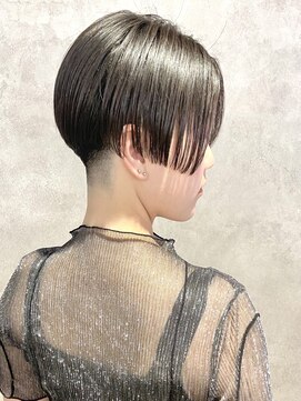 ゴウトゥデイ 渋谷MODI店(GO TODAY) 【王道 黒髪ショート】刈り上げショート