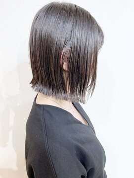 モリオ フロム ロンドン 成増店 【morio成増/ムラマツ】ワンレンボブ外ハネ