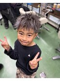 ツイストスパイラルパーマメッシュ
