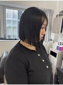 黒髪ボブ