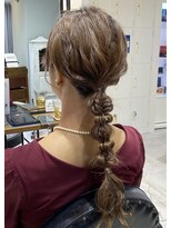 サンクチュアリー ウィズ コネクト(Sanctuary with connect) 春のウェディングヘアアレンジ