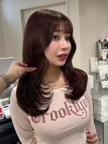 ベレーザ 渋谷(BELEZA)&nbsp;13193黒髪くびれヘア髪質改善レイヤーカット韓国風巻きワンホン