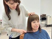 【施術】プロの美容師が“理想をカタチに”する、信頼の技術と癒しのひととき