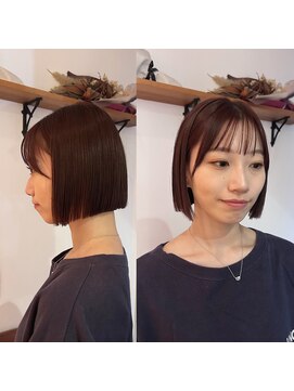 ガーランド (Garland) ☆切りっぱなしボブ/顔周りレイヤー/前髪/原宿神宮前