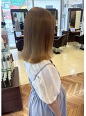 切りっぱなしボブ