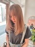 【何度でも◎】カット+透明感カラー+濃密トリートメント　￥11550→￥9900