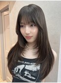 ☆ロングレイヤー×盛れる韓国ヘア☆ヘーゼルベージュ