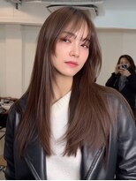 ブレンドロシェル 元住吉(Blend Roshelle)&nbsp;[元住吉駅/髪質改善/縮毛矯正/黒髪/小顔/ココアベージュ]