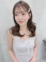 ロンド メリー 大宮(Lond merry)&nbsp;ミディアムレイヤーカット/レイヤー/顔周り/韓国/髪質改善/大宮