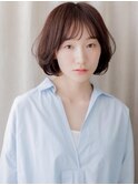 ココアベージュグランマッシュゆるふわミディアムZ戸頭20代30代